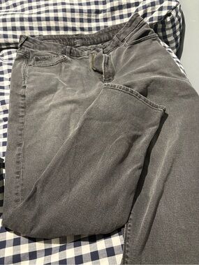 American Eagle Outfitters Charcoal Gray Straight Jeans